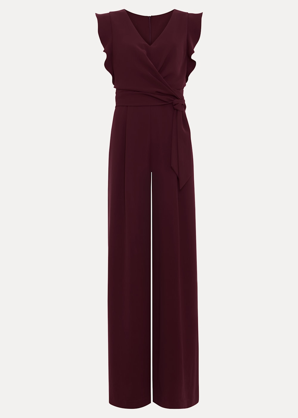 Phase eight burgundy jumpsuit sales
