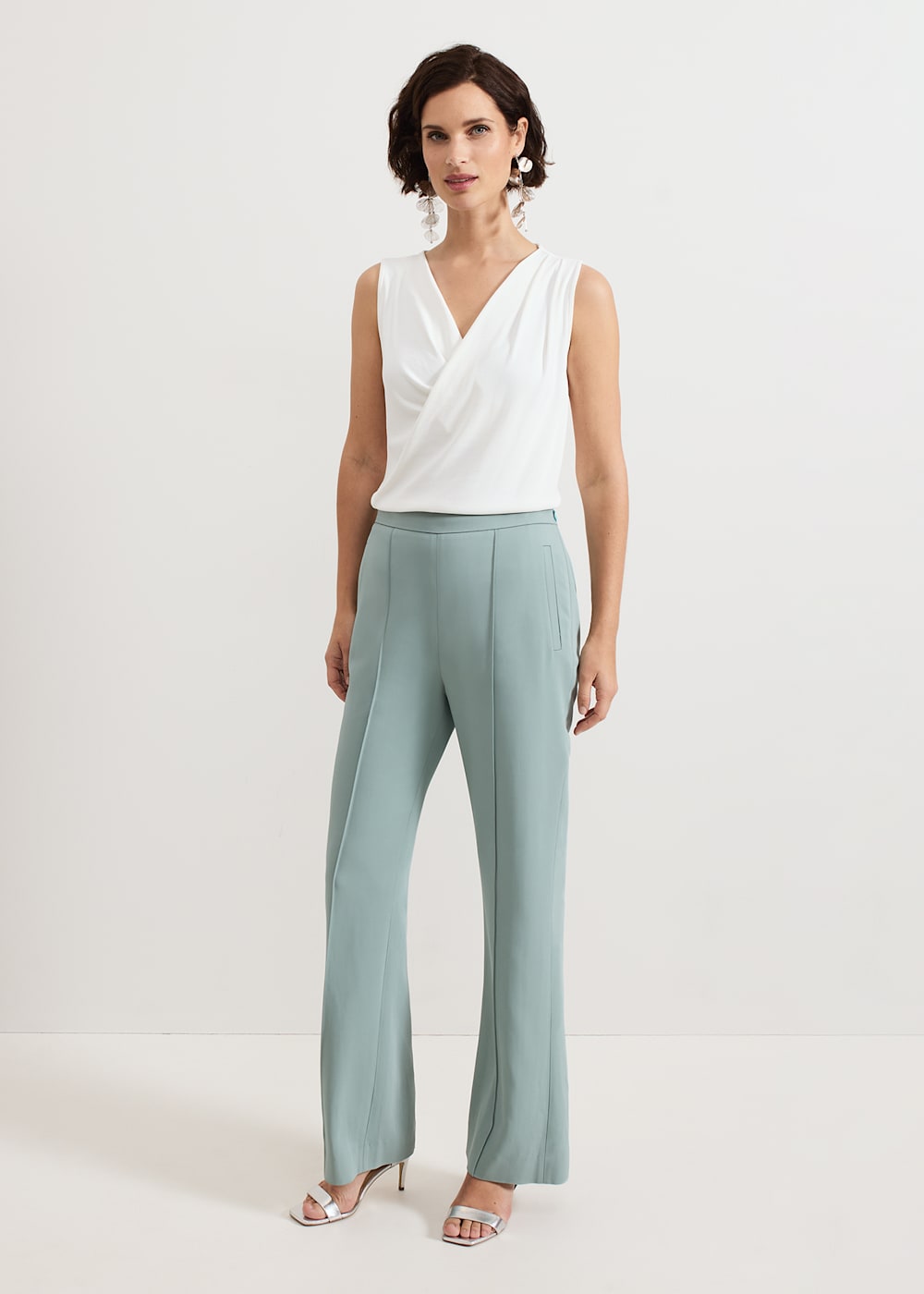 Phase Eight Bowen Eau De Nil Suit Trousers Phase Eight Bowen Eau De Nil Suit Trousers