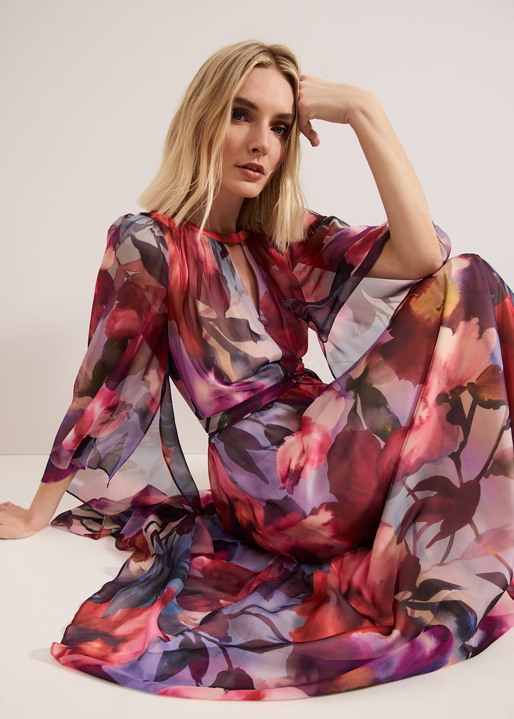 Willma Printed Dress | Phase Eight UK |