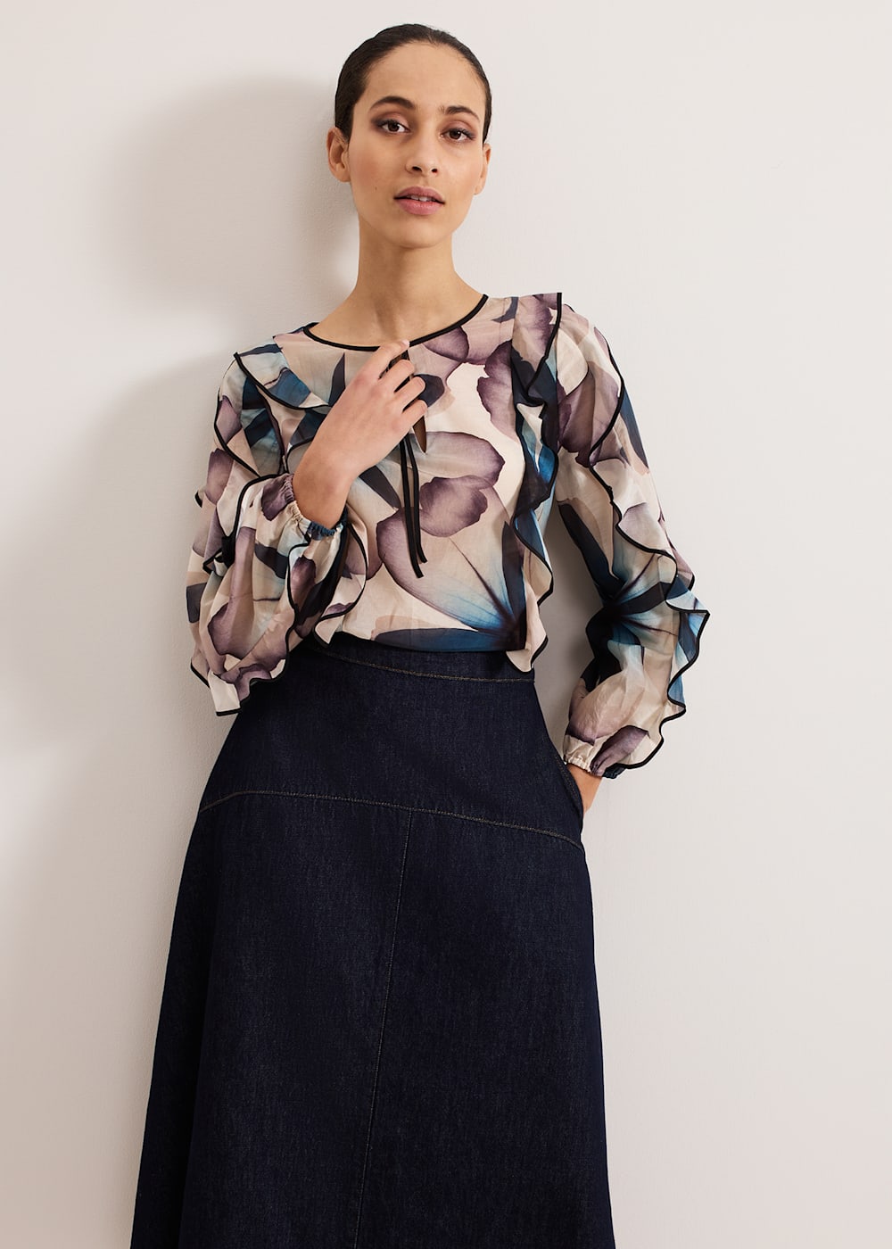 Phase Eight Cosmos Silk Blouse Phase Eight Cosmos Silk Blouse