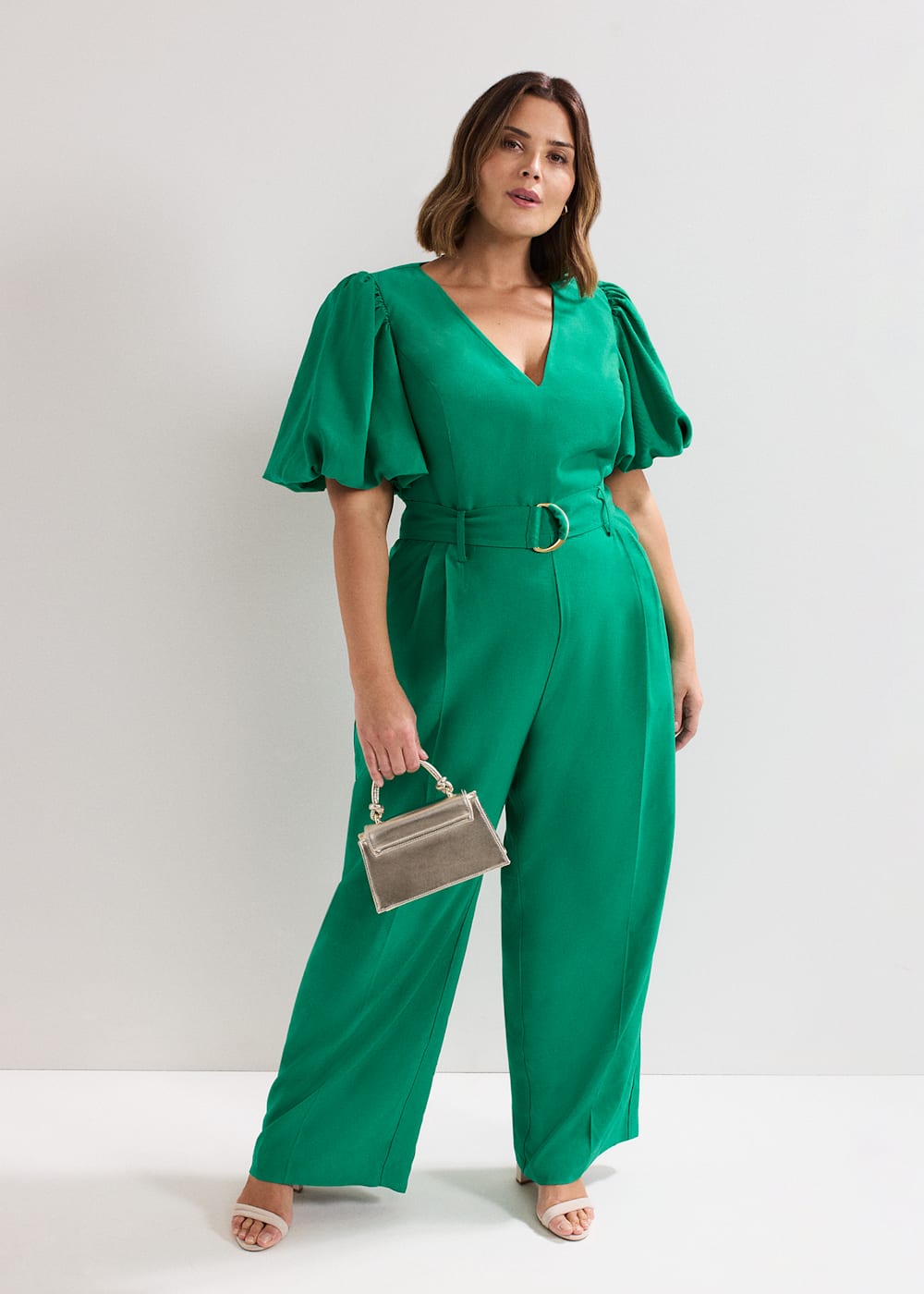 Phase Eight Margot Puff Sleeve Jumpsuit