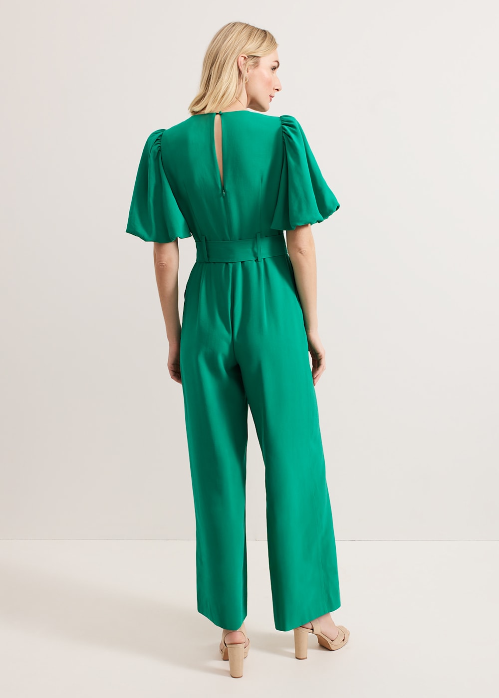 Phase Eight Margot Puff Sleeve Jumpsuit Phase Eight Margot Puff Sleeve Jumpsuit