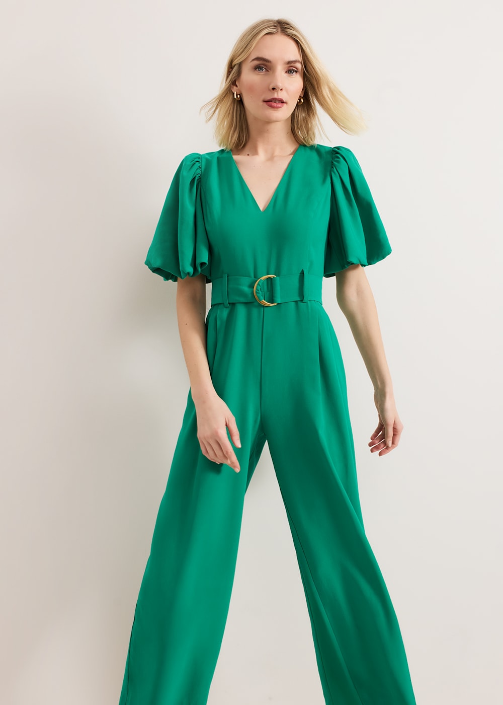 Phase Eight Margot Puff Sleeve Jumpsuit