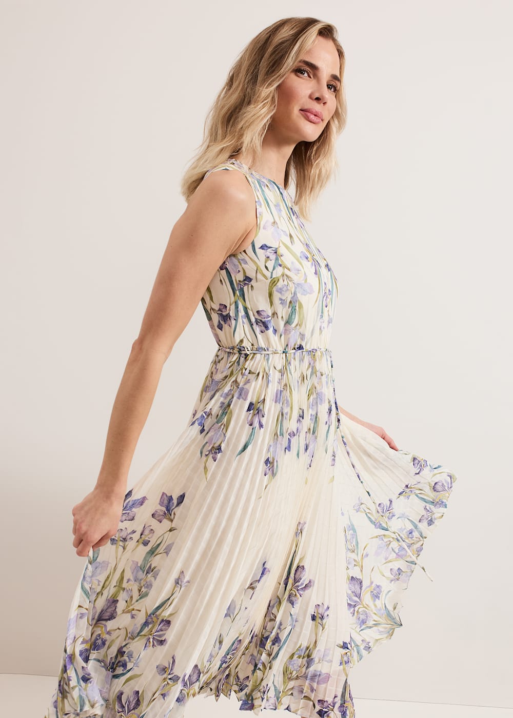 Phase Eight Georgiana Floral Textured Dress