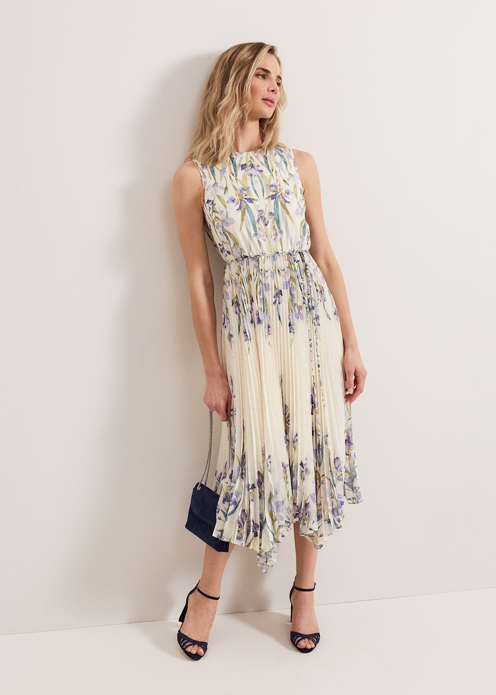 Phase Eight Georgiana Floral Textured Dress