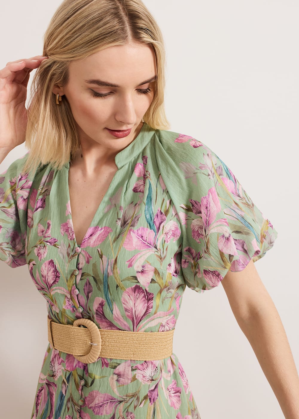 Phase Eight Amalie Floral Midi Dress