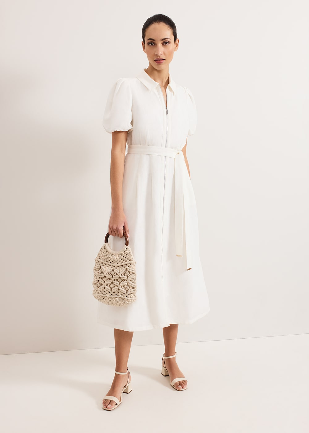 Phase Eight Carlotta Linen Dress