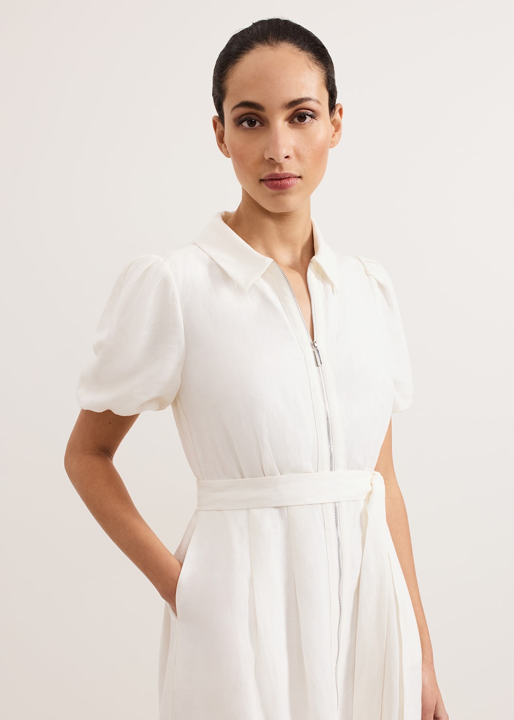 Phase Eight Carlotta Linen Dress