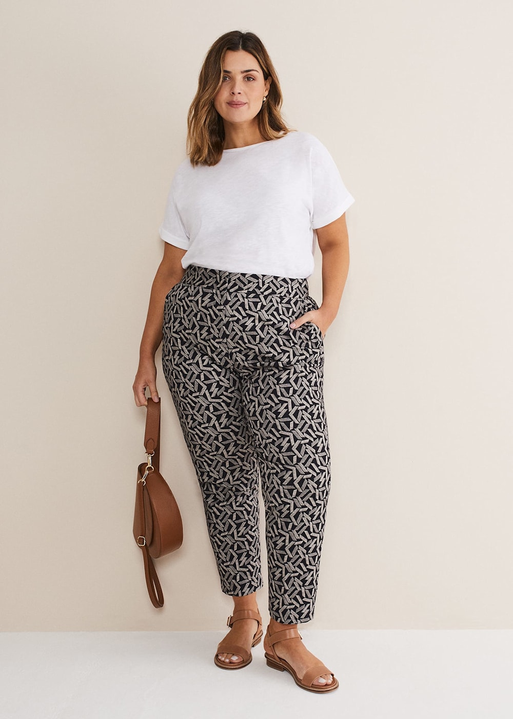 Plus size cigarette trousers uk outlet