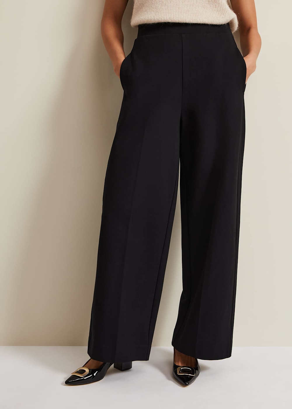 Mila Ponte Wide Leg Trousers Phase Eight UK