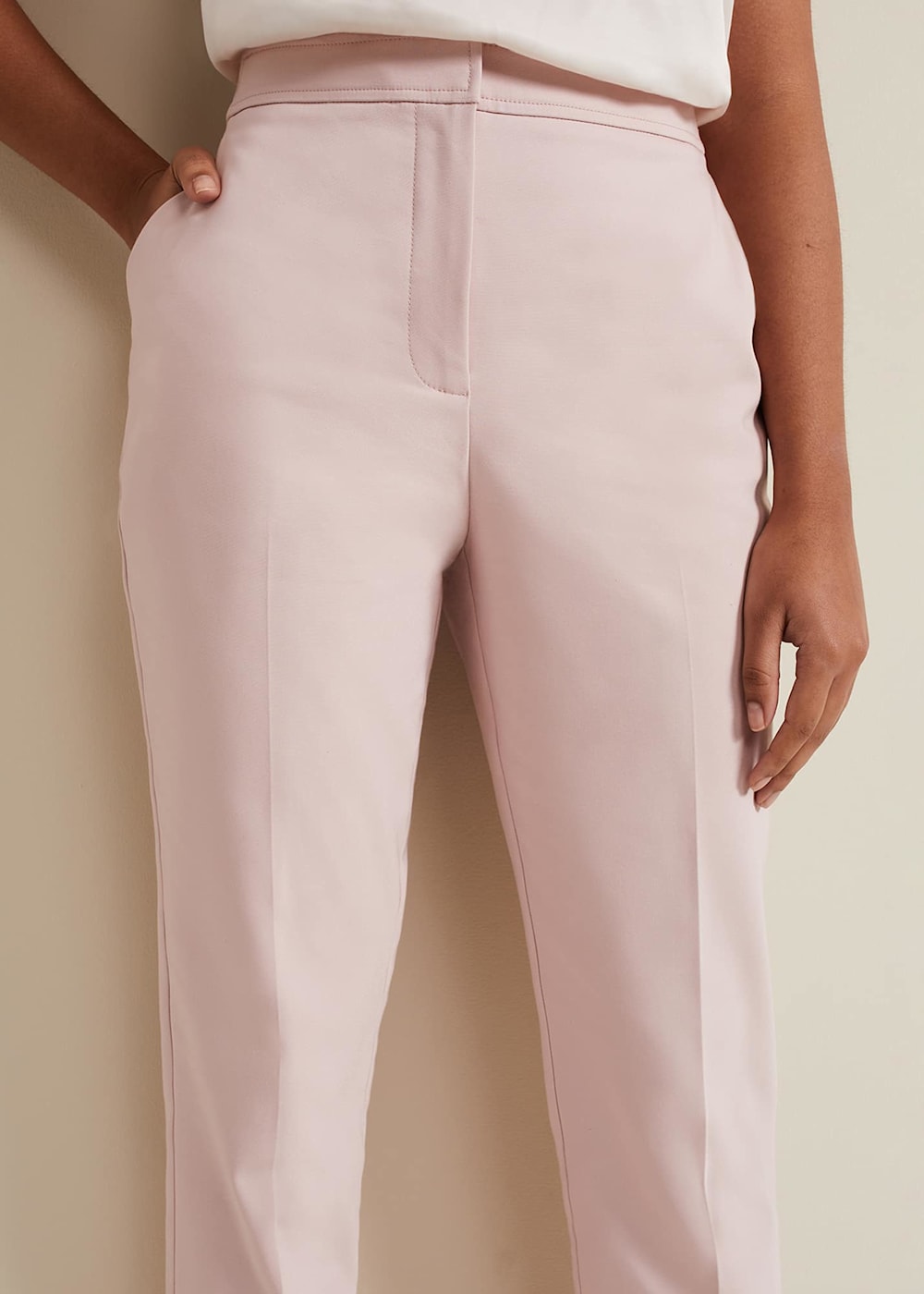 Tapered suit trousers womens on sale