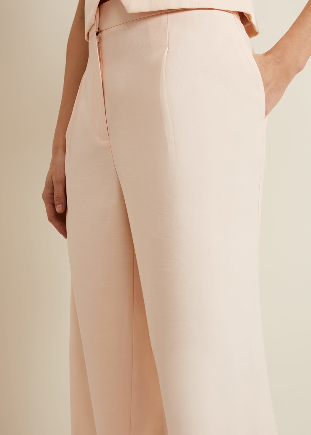 Bianca Wide Leg Peach Trouser | Phase Eight UK | Bianca Wide Leg Peach Trouser | Phase Eight UK |