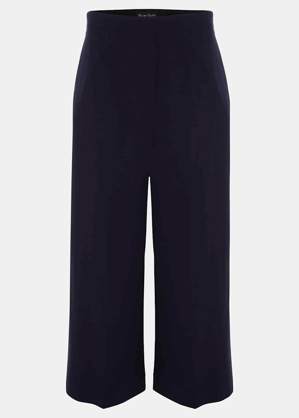 Aubrielle Navy Clean Crepe Culotte