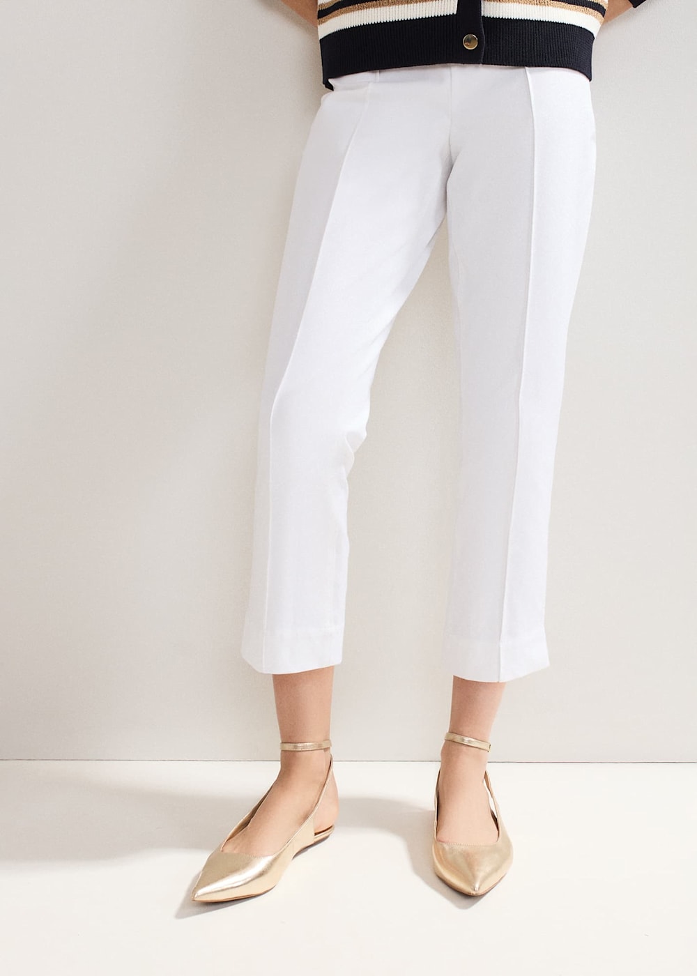 Miah Stretch Capri Trousers Phase Eight UK