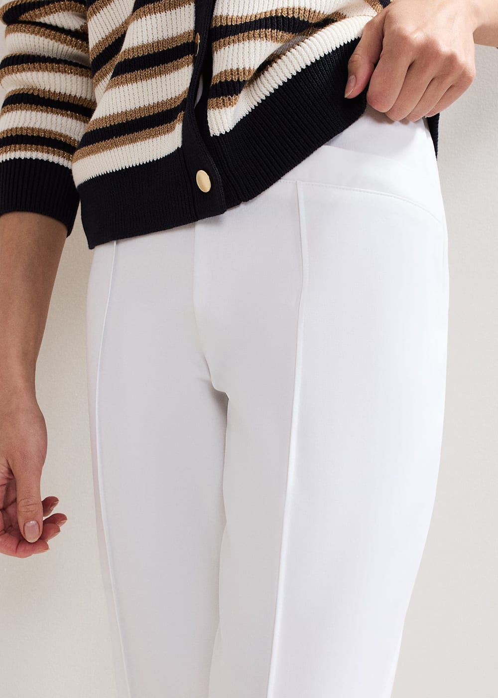 Miah Stretch Capri Trousers Phase Eight UK