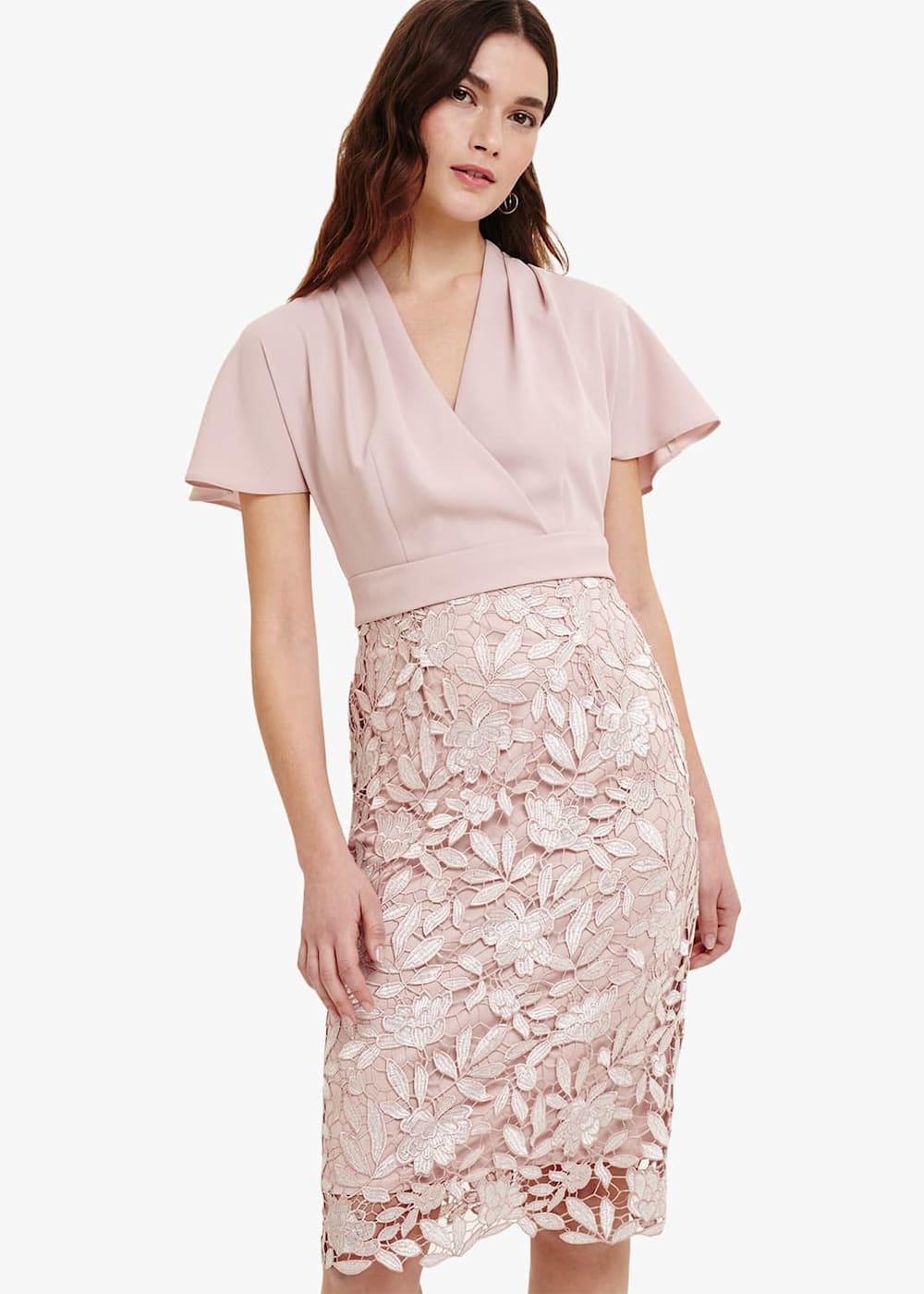 Moriko lace dress online
