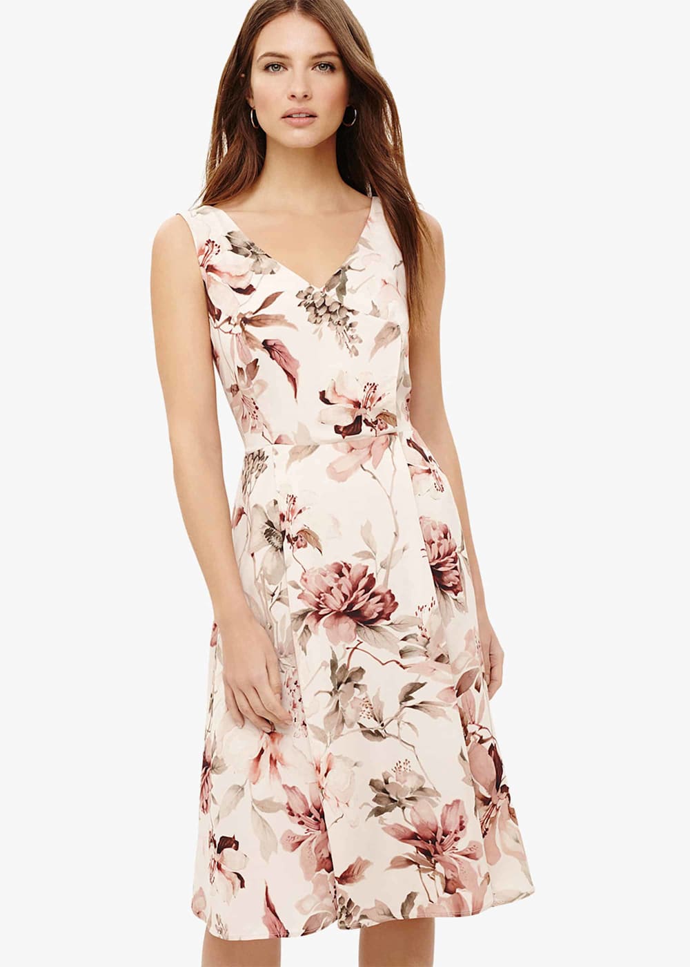 Vivien Floral Printed Dress Phase Eight UK