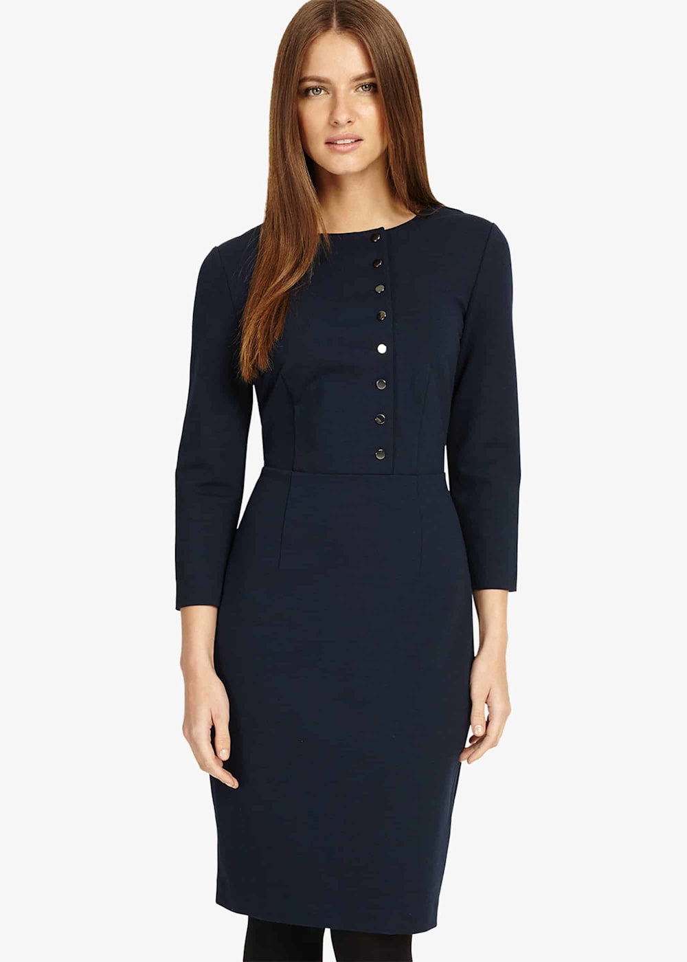 Leanne Button Dress