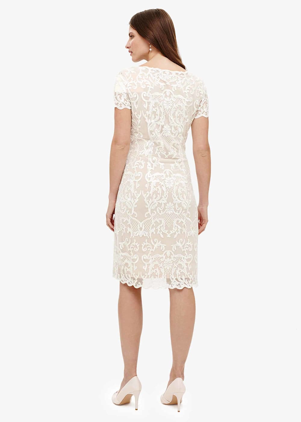 Tatiana Embroidered Dress Phase Eight UK