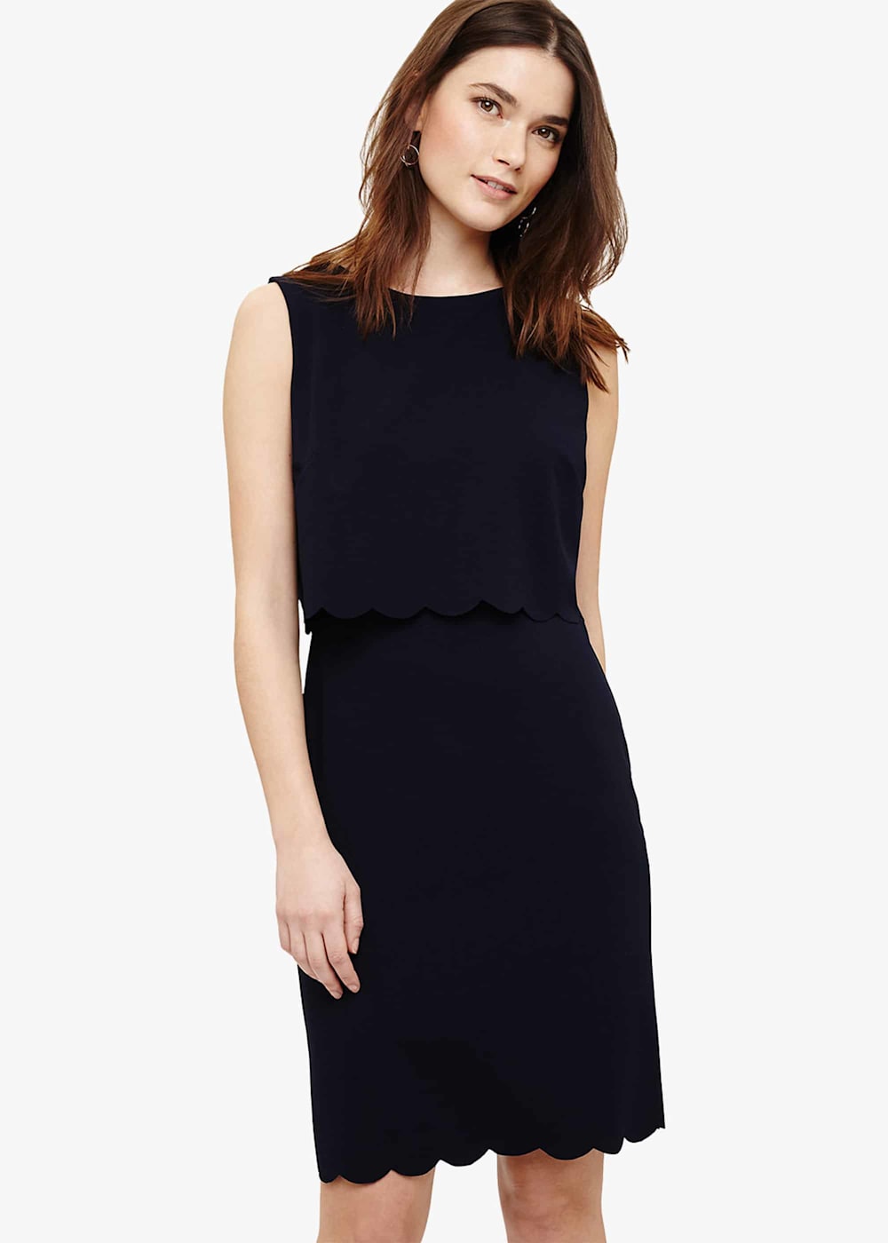 Saffron Scallop Dress Phase Eight UK
