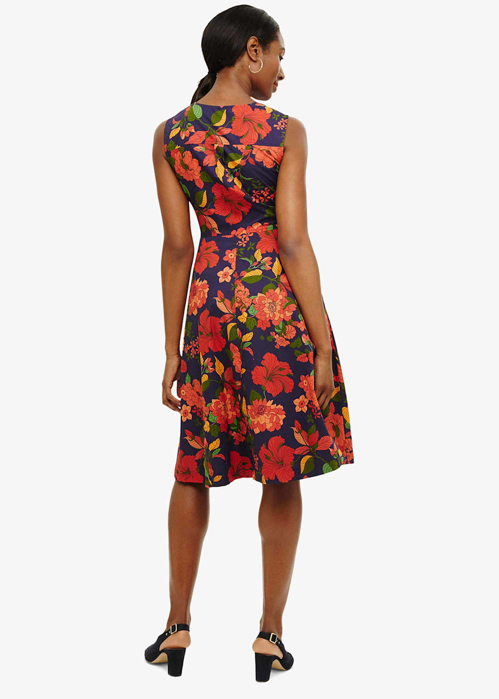 Cilla Floral Fit And Flare Dress Phase Eight UK