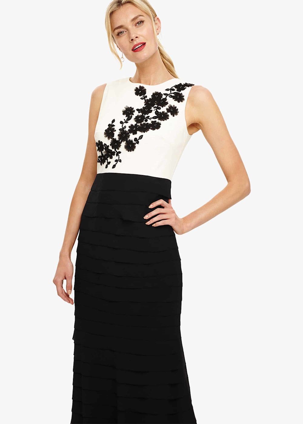 Leila Layered Maxi Dress Phase Eight ROW