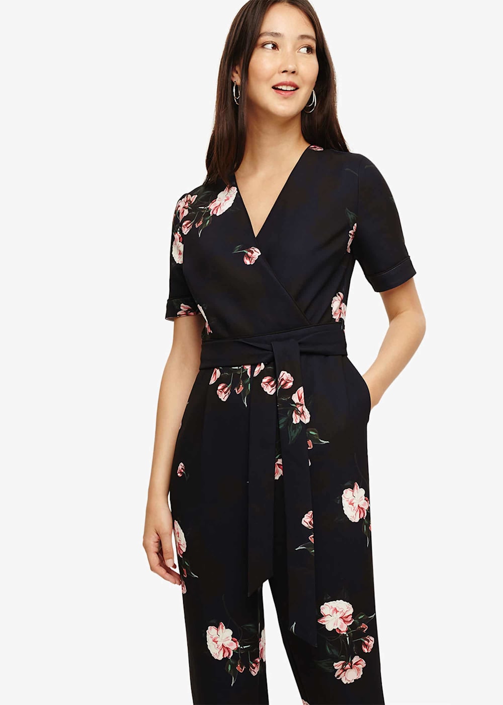 Harriet Floral Jumpsuit Phase Eight UK