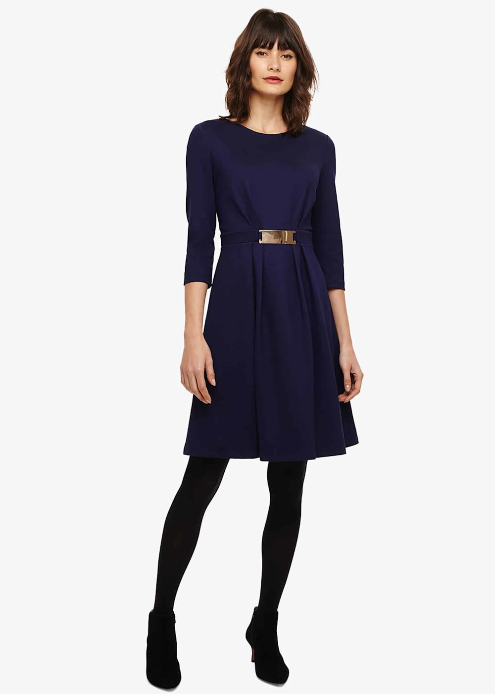 Ponte swing dress deals