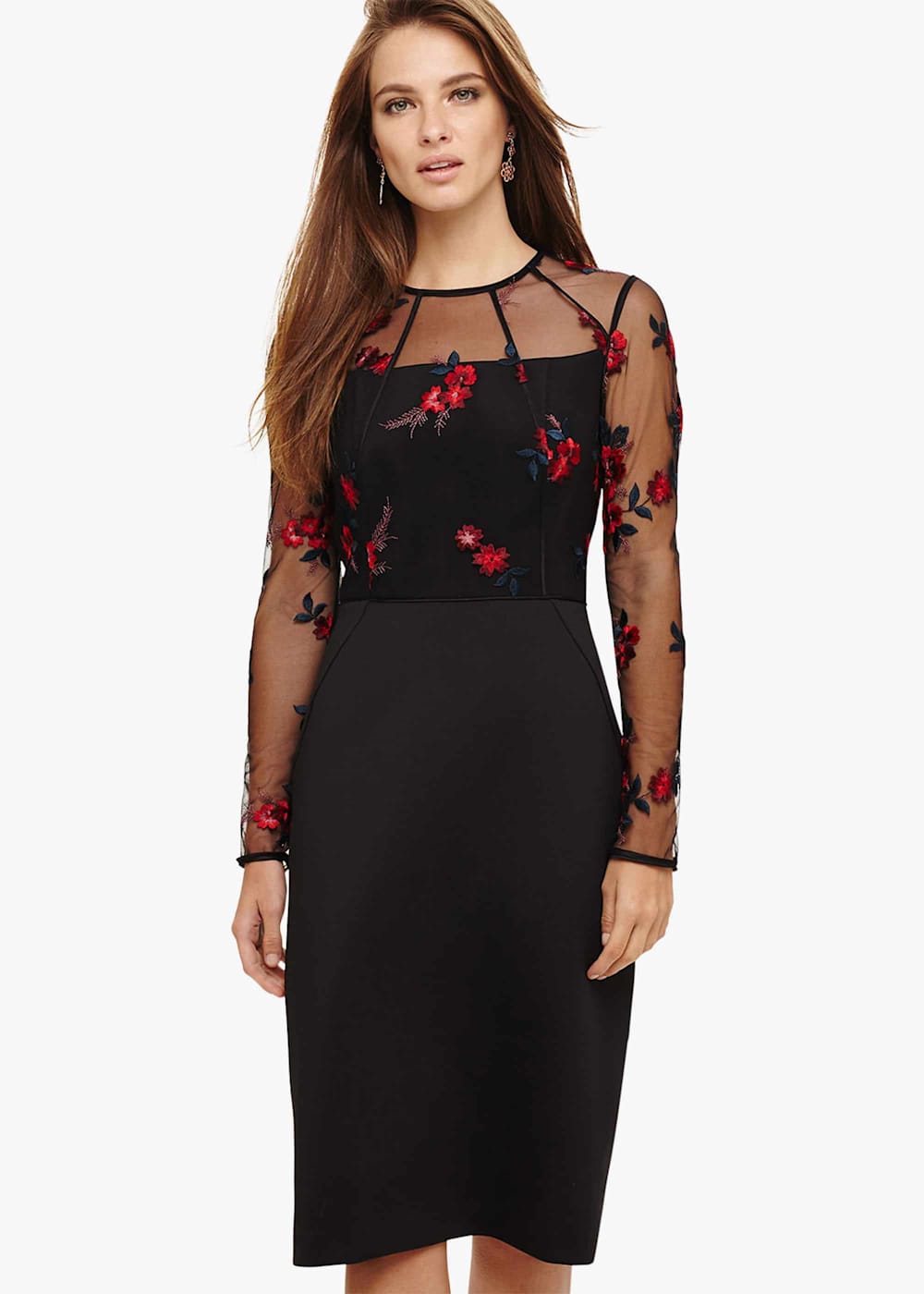 Felice Embroidered Dress Phase Eight UK