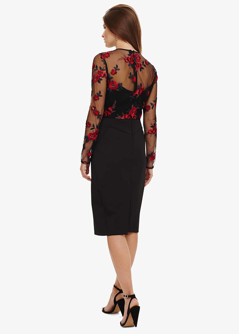 Phase eight felice embroidered dress top