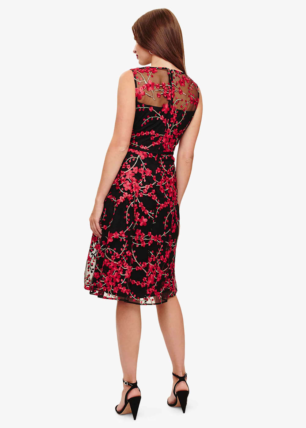 Sable Embroidered Dress Phase Eight ROW