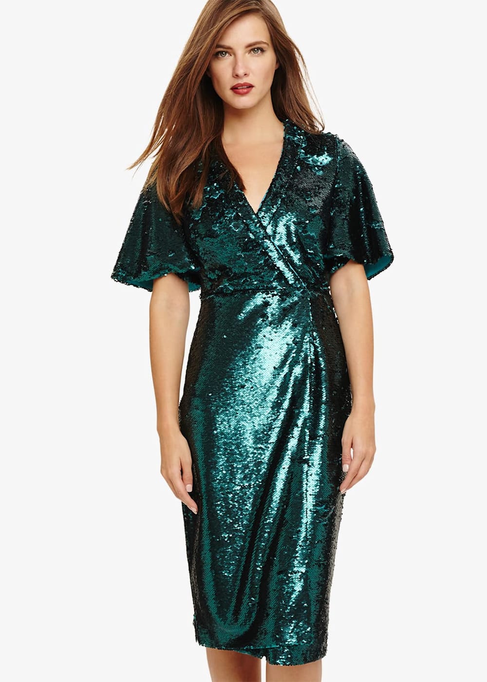 Kyra Sequin Dress Phase Eight ROW