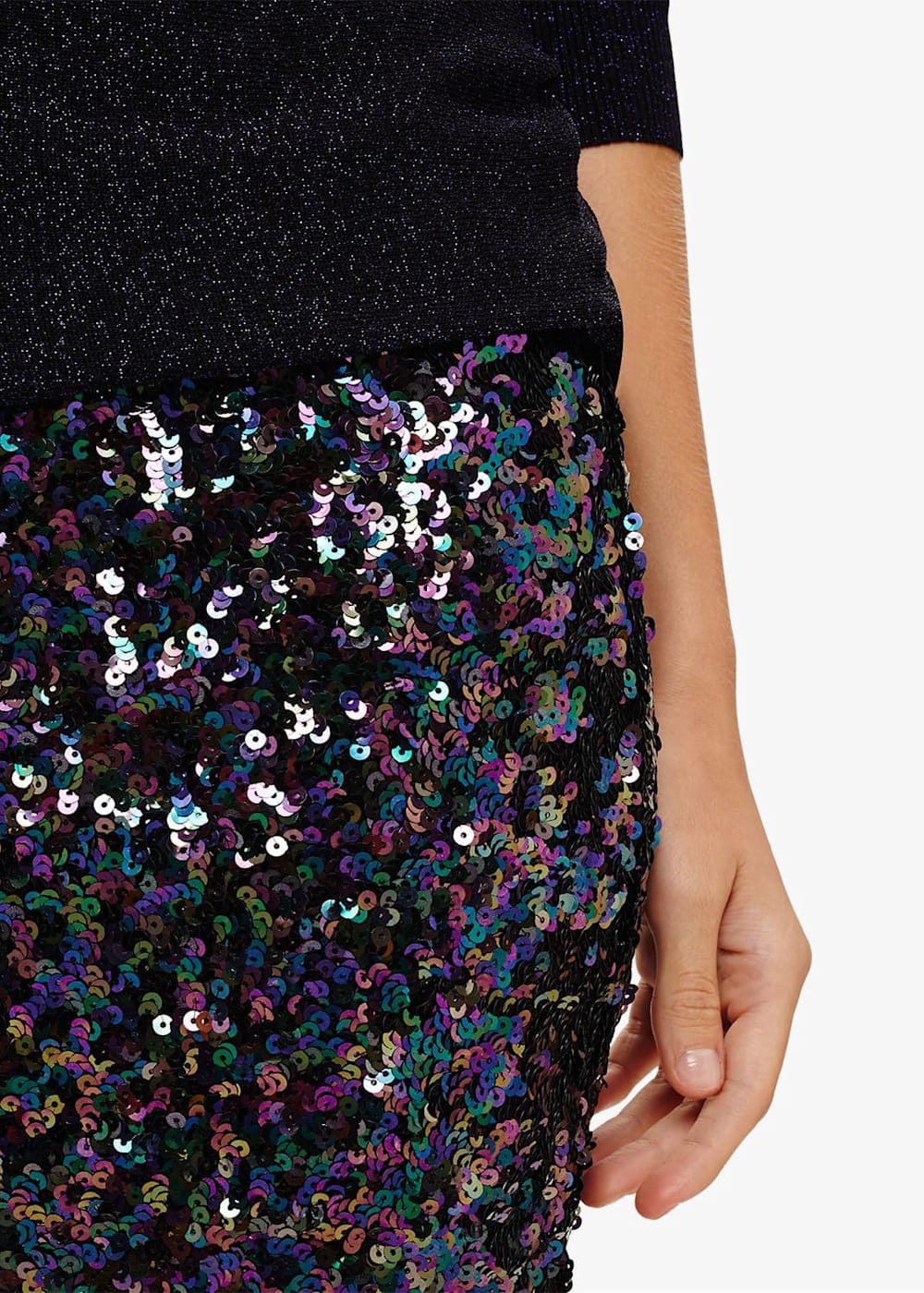 Rainbow sequin skirt oasis cheap