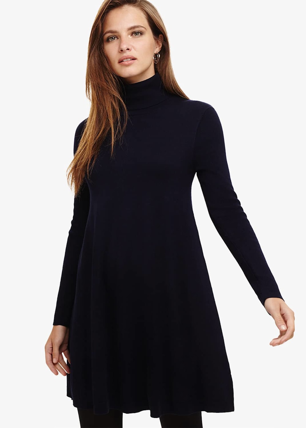 Knitted swing dress uk hot sale