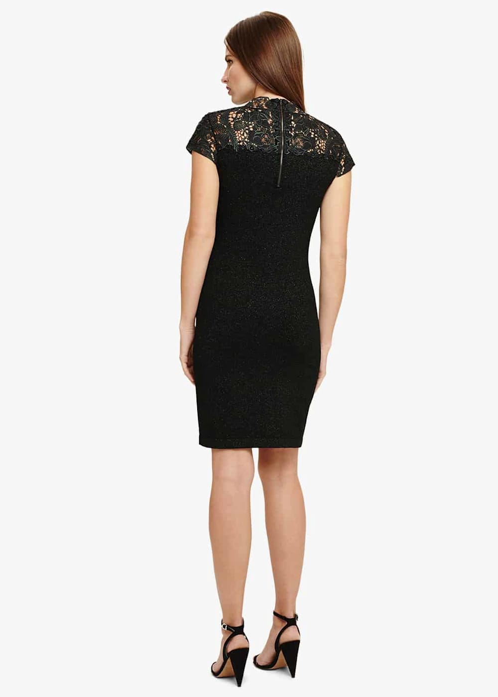 Ursula Lace Shimmer Knitted Dress Phase Eight ROW