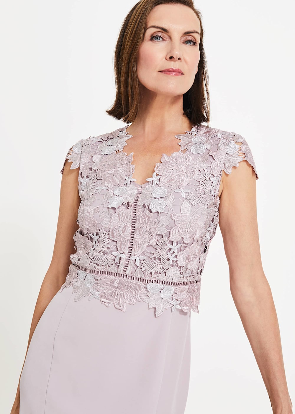 Caroline Lace Bodice Dress Phase Eight UK