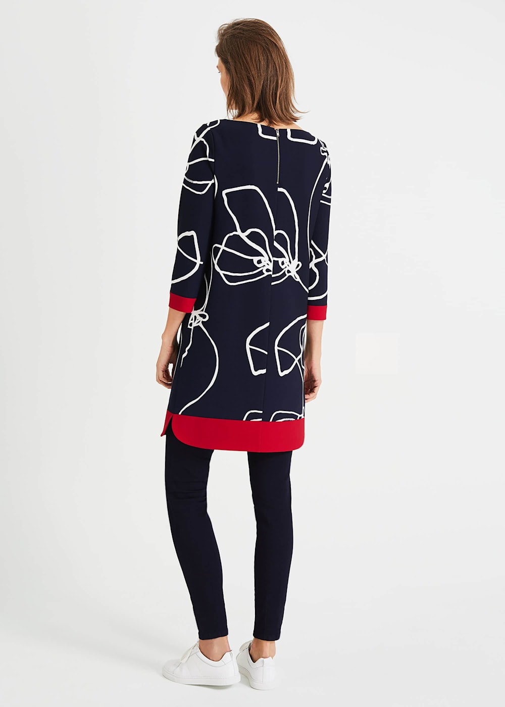 Libby Linear Floral Dress Phase Eight UK