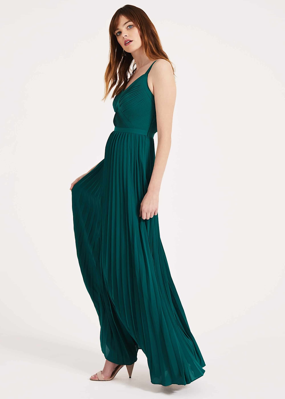 Giovanna Pleated Maxi Dress Phase Eight UK