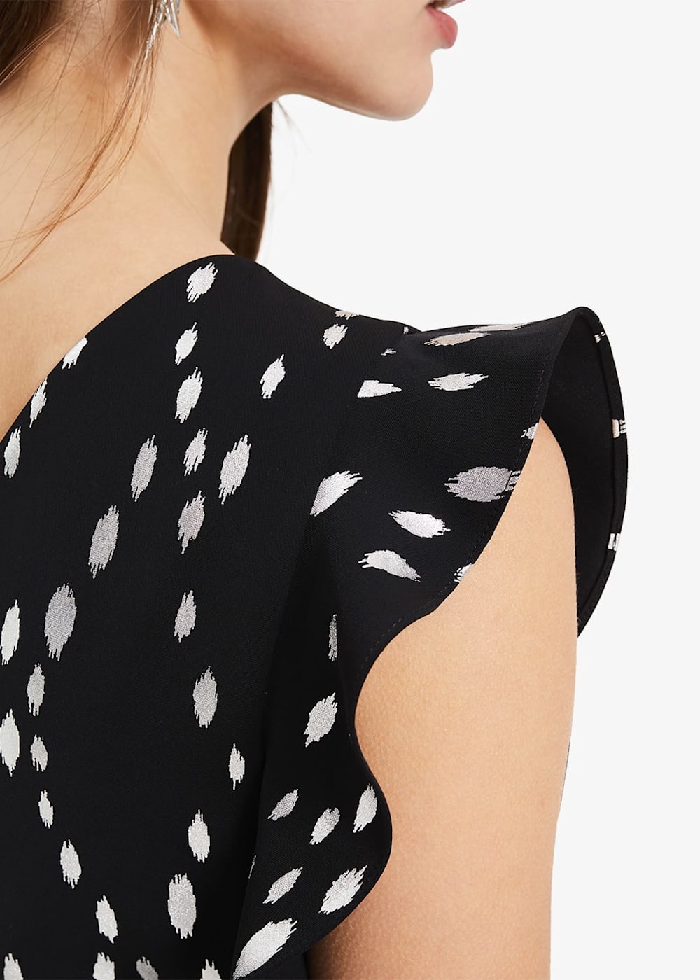 Victoriana foil print jumpsuit on sale