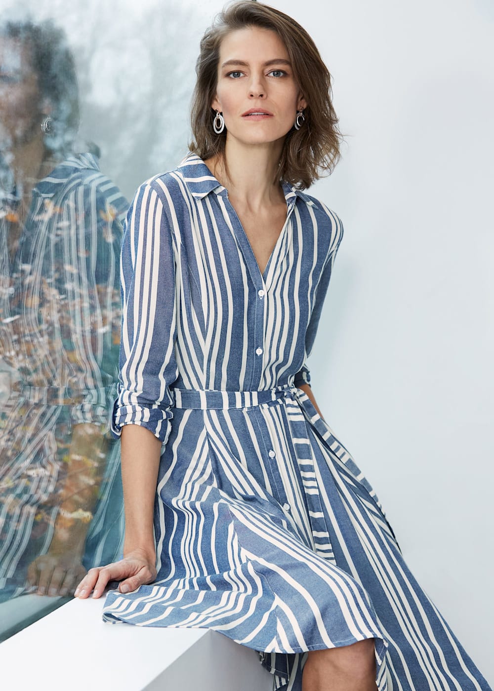 Willa Stripe Dress Phase Eight UK