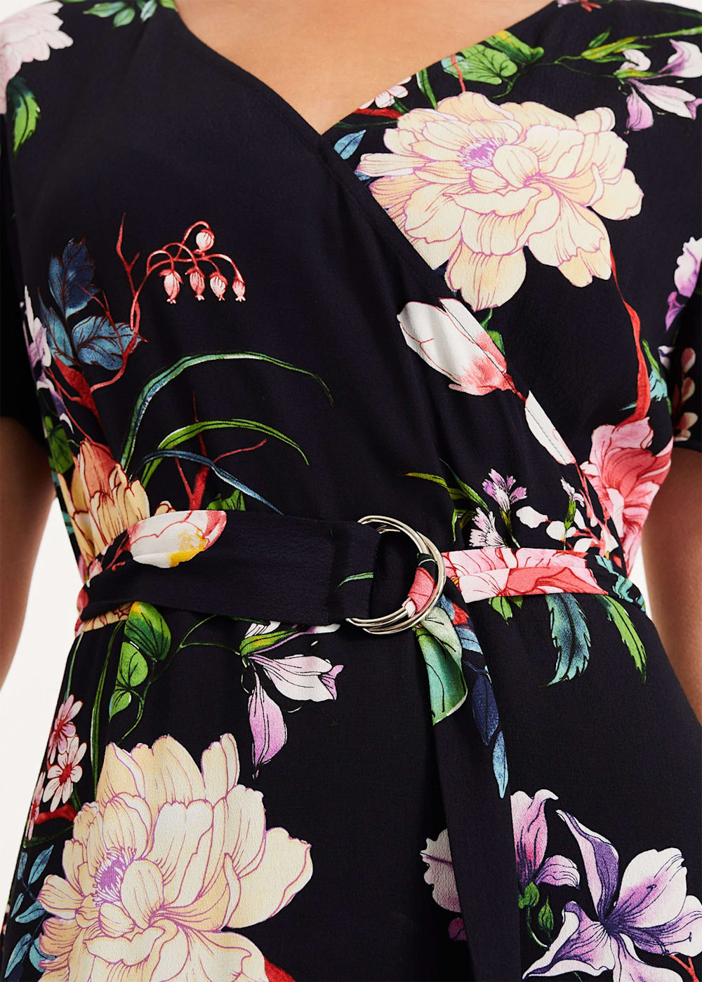 Evadine Rose Print Dress Phase Eight ROW