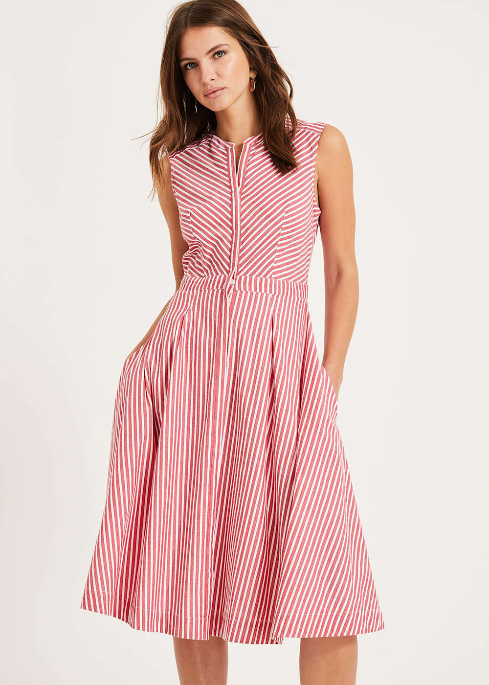 Ajee Stripe Dress Phase Eight UK