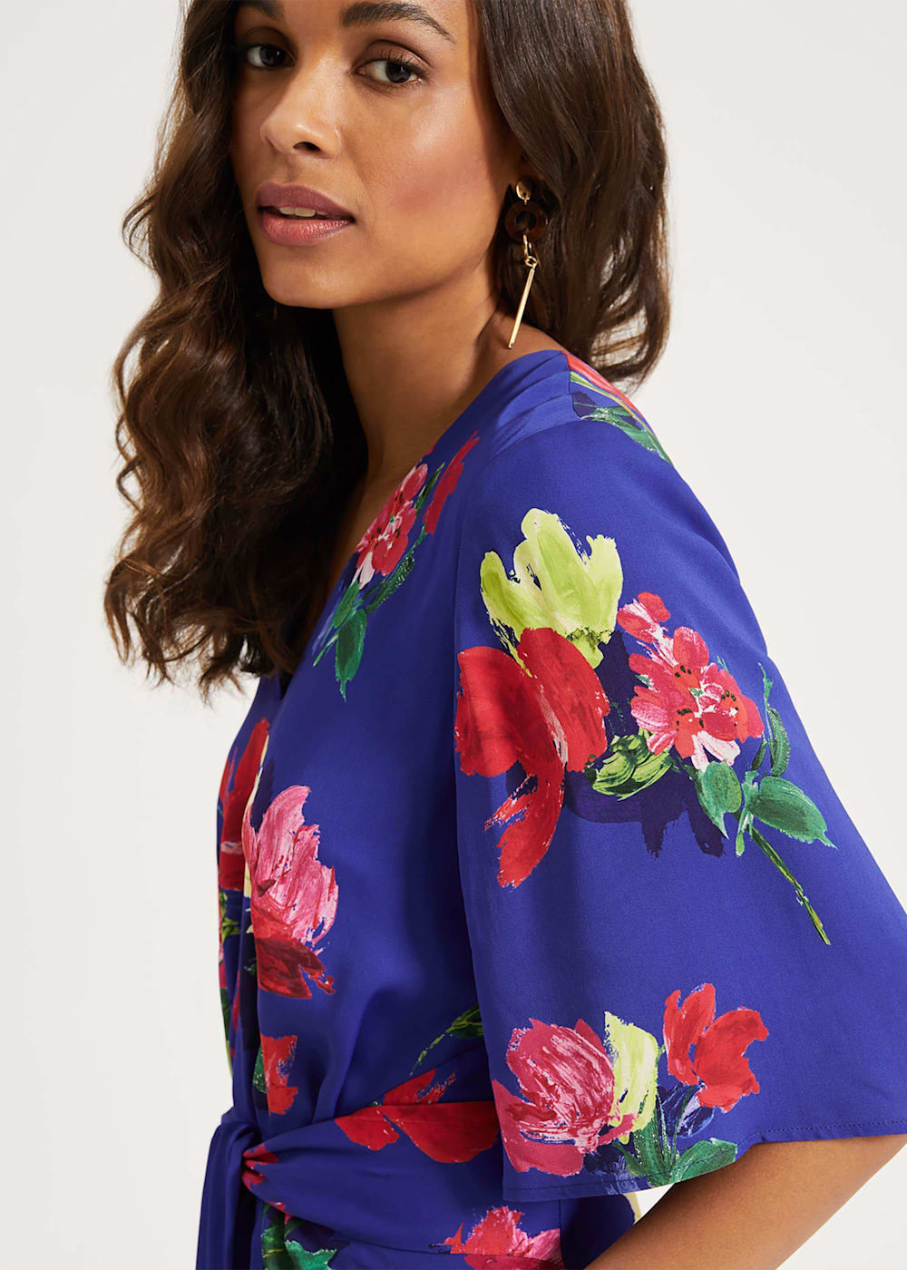 Darcy Printed Kimono Dress Phase Eight ROW