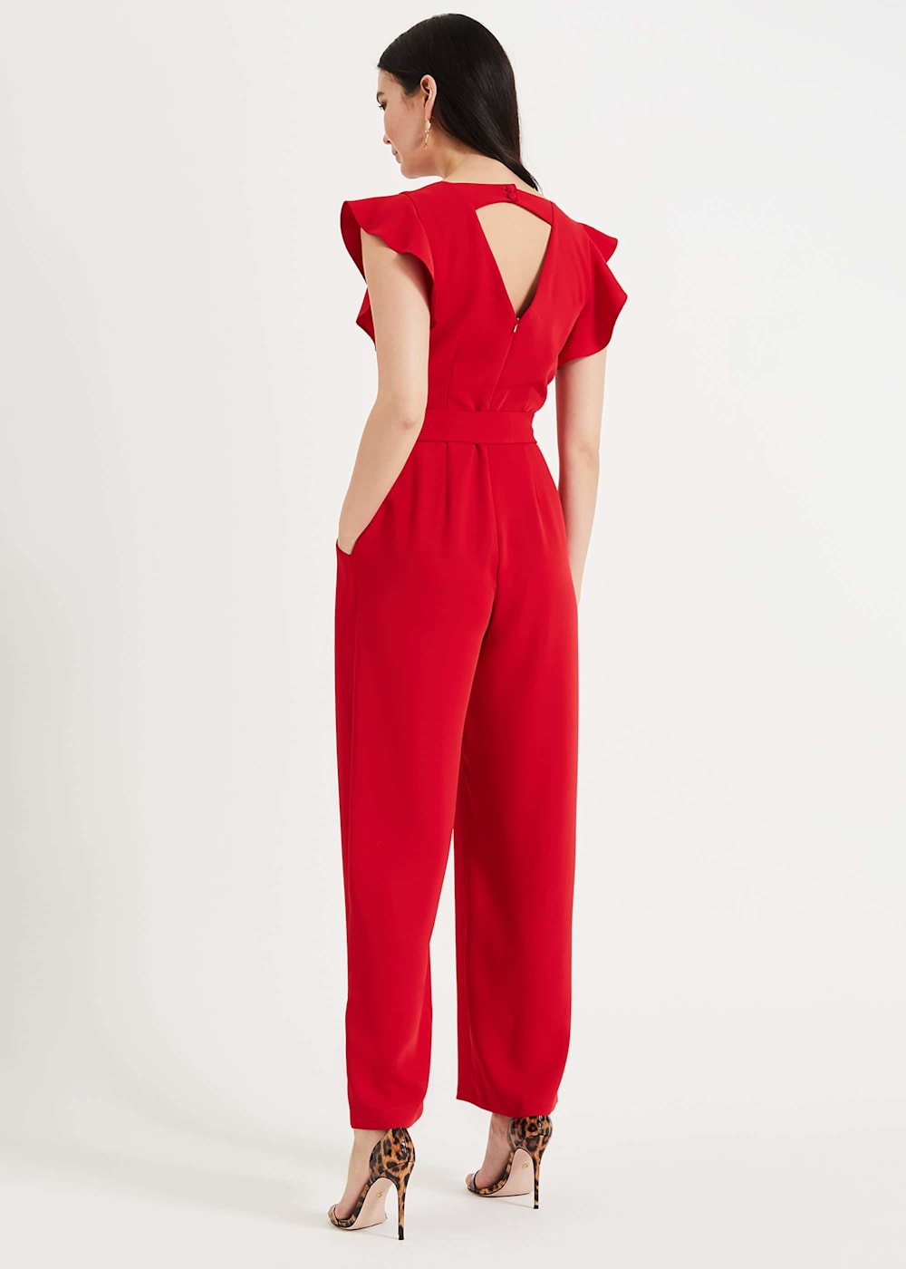 Phase eight victoriana jumpsuit red deals