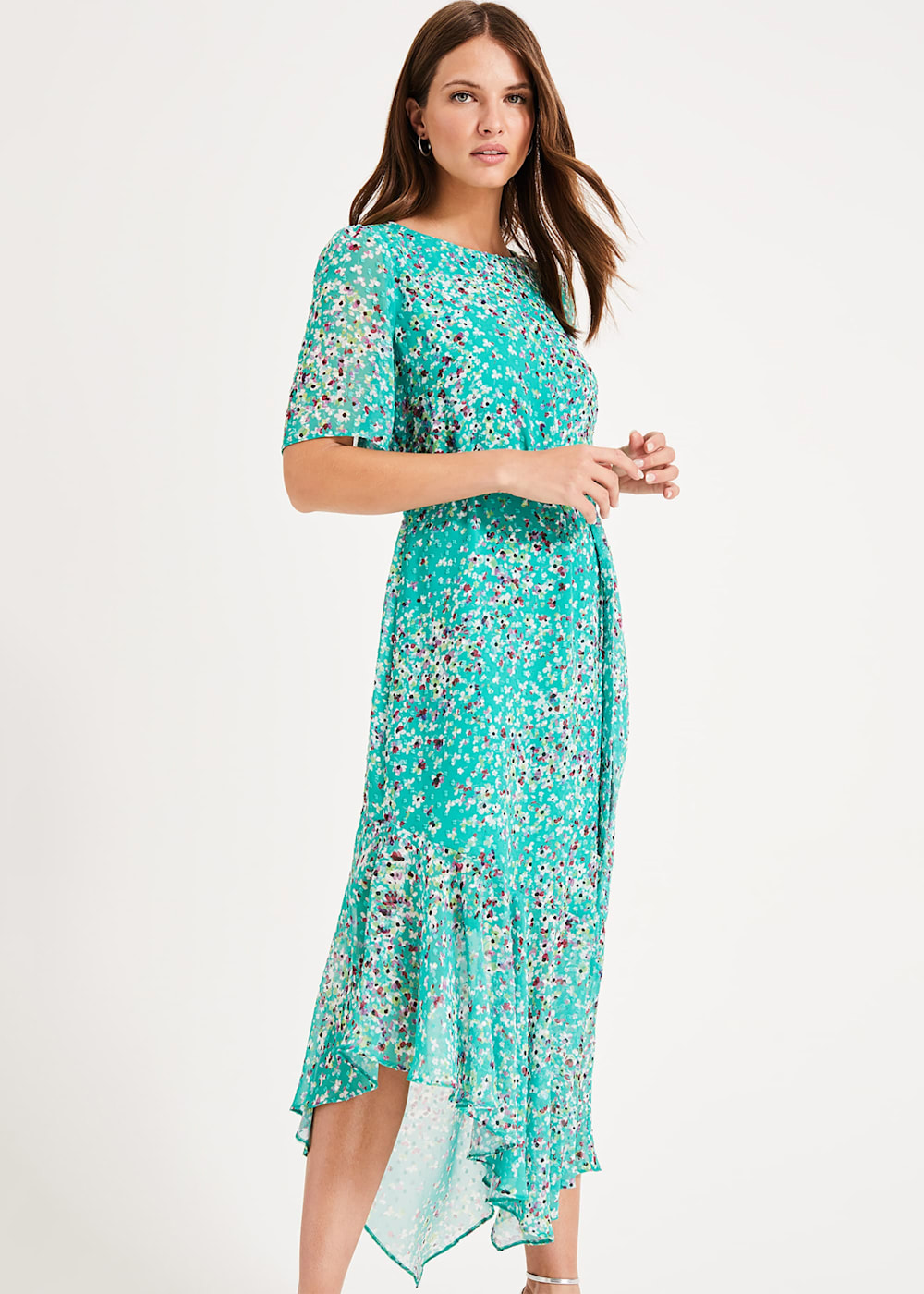 Phase eight klara printed dress clearance