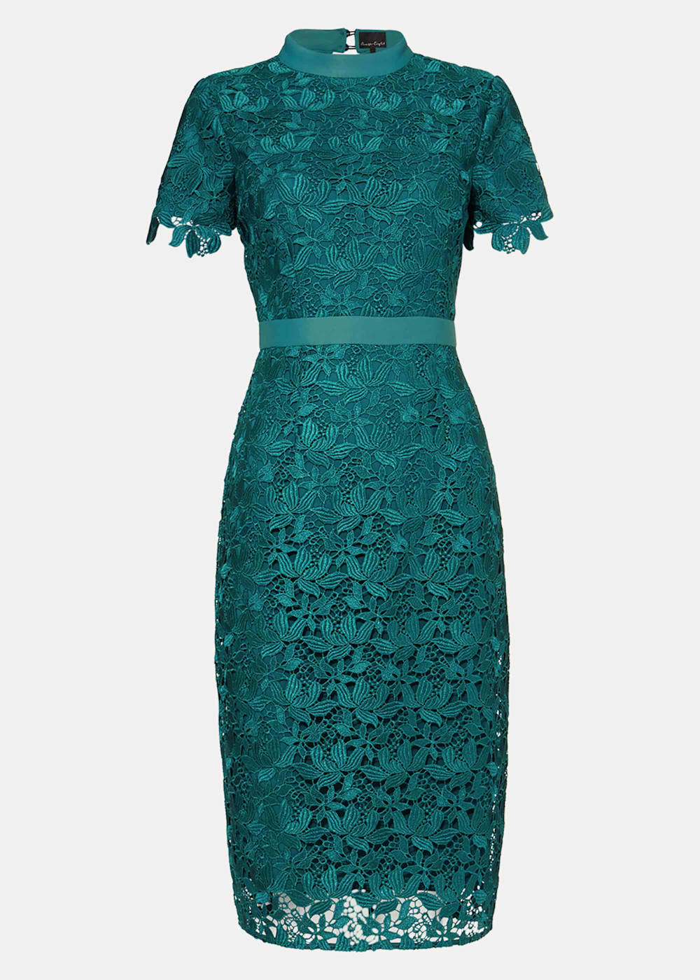 Phase eight green lace dress best sale