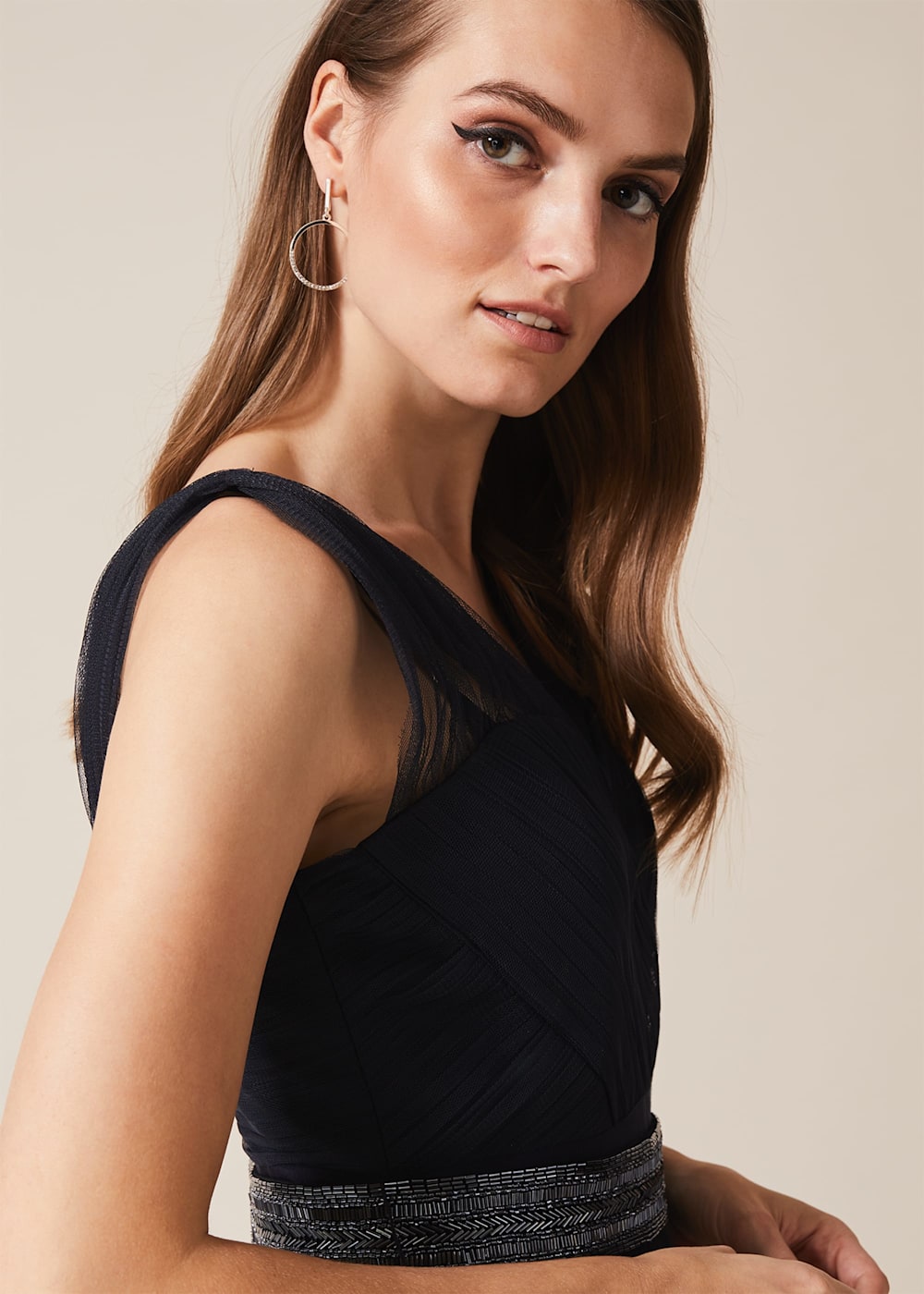 Romy Tulle Maxi Dress Phase Eight ROW