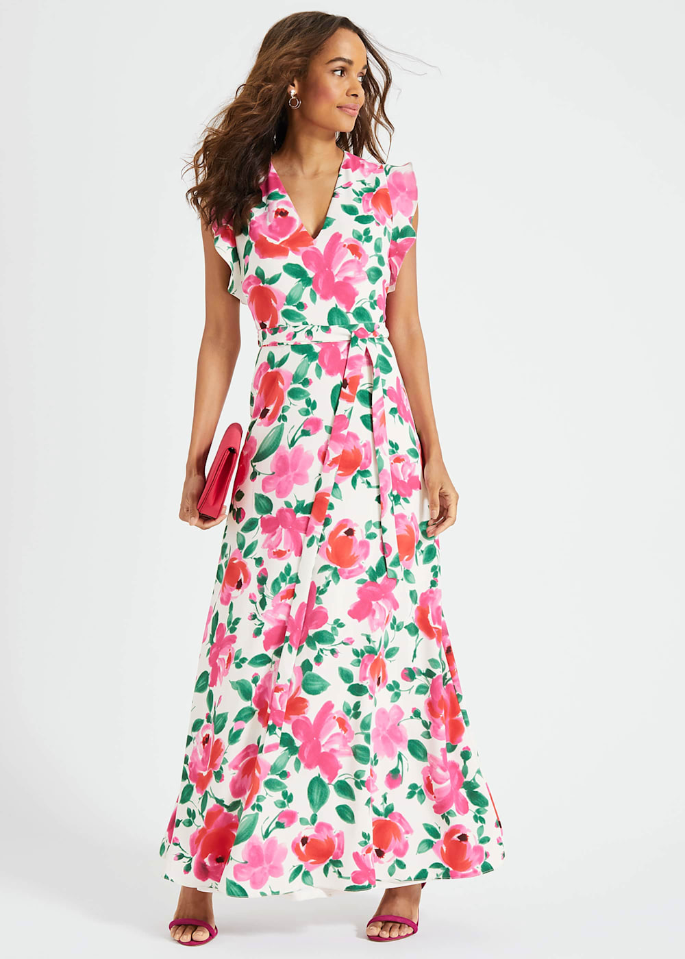 Phase eight rosita printed dress store
