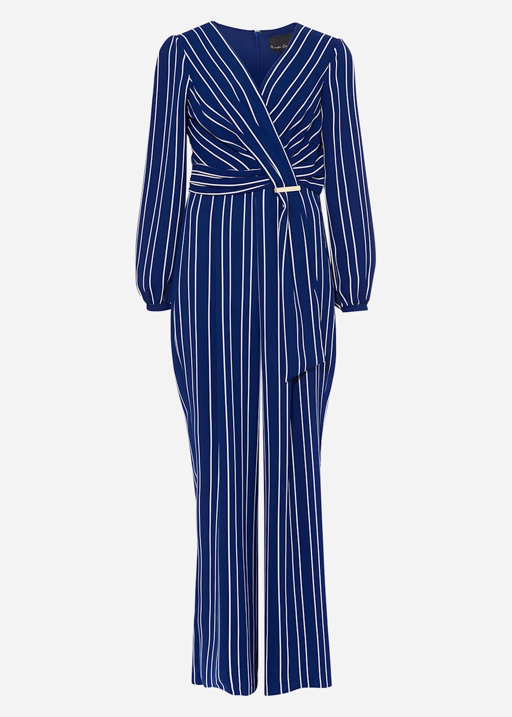 Striped jersey jumpsuit new arrivals