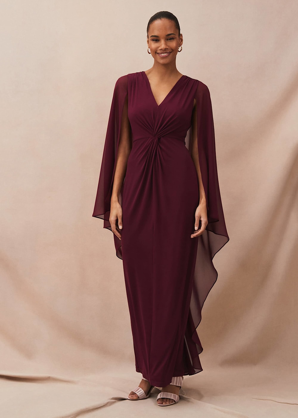 Edna Cape Maxi Dress Phase Eight UK